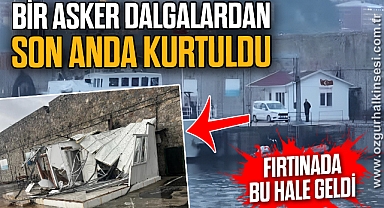 FIRTINADA BU HALE GELDİ