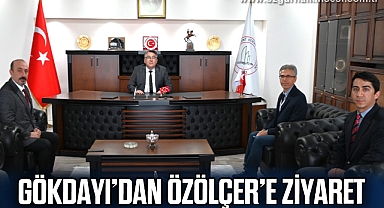 Gökdayı'dan Özölçer’e Ziyaret
