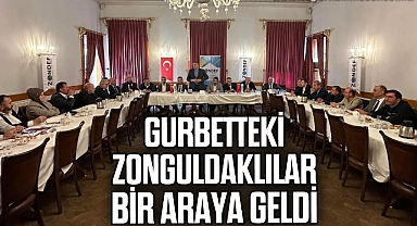 Gurbetteki Zonguldaklılar bir araya geldi