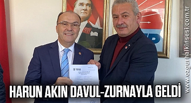 HARUN AKIN DAVUL-ZURNAYLA GELDİ