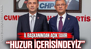 “HUZUR İÇERİSİNDEYİZ”
