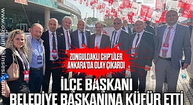 İLÇE BAŞKANI BELEDİYE BAŞKANINA KÜFÜR ETTİ