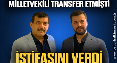 İSTİFASINI VERDİ