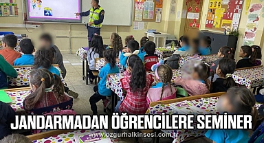 JANDARMADAN ÖĞRENCİLERE SEMİNER