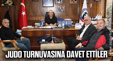 JUDO TURNUVASINA DAVET ETTİLER
