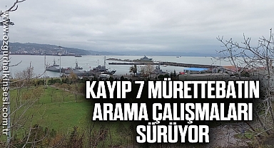 Kafkametler’in kayıp 7 mürettebatını arama çalışmaları sürüyor