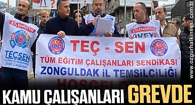 KAMU
ÇALIŞANLARI
GREVDE