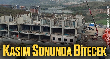 KASIM SONUNDA BİTECEK