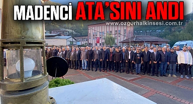 MADENCİ ATA’SINI ANDI