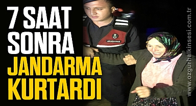 Mahsur kalan vatandaşlar 7 saat sonra kurtarıldı