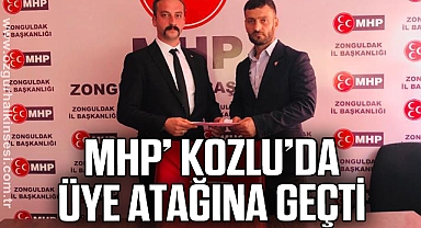 MHP KOZLU'DA ÜYE ATAĞINA GEÇTİ