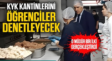 Müdür bir ilki gerçekleştirdi