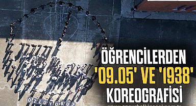 öğrencilerden '09.05' ve '1938' koreografisi