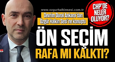 ÖN SEÇİM RAFA MI KALKTI?