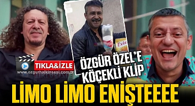Özgür Özel'e köçekli klip