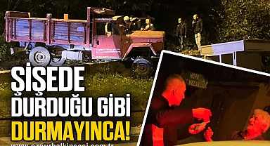 ŞİŞEDE DURDUĞU GİBİ DURMAYINCA!