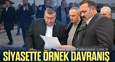SİYASETTE ÖRNEK DAVRANIŞ