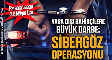 Yasa Dışı Bahisçilere Büyük Darbe: Sibergöz operasyonu