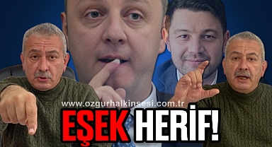 ZAİMOĞLU'NDAN 'EŞEK HERİF'
POLEMİĞİ