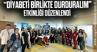 ZBEÜ’de “Diyabeti Birlikte Durduralım” Etkinliği Düzenlendi