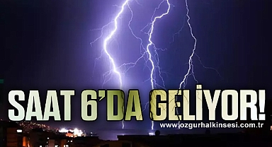Zonguldak’a SARI uyarı