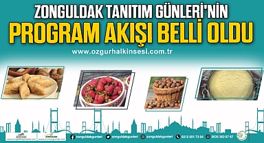 Zonguldak Tanıtım Günleri'nin program akışı belli oldu