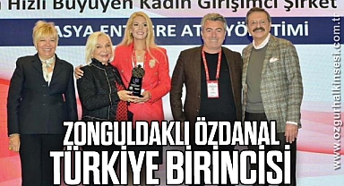ZONGULDAKLI ÖZDANAL TÜRKİYE BİRİNCİSİ