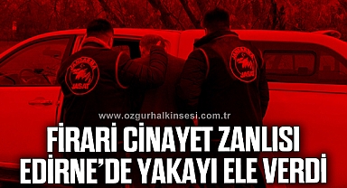 24 yıl hapis cezası ile aranan cinayet zanlısı kıskıvrak yakalandı