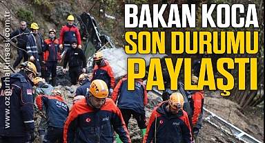 Bakan Koca'dan Zonguldak paylaşımı