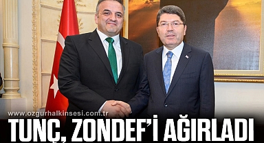 Bakan Yılmaz Tunç, ZONDEF’i ağırladı