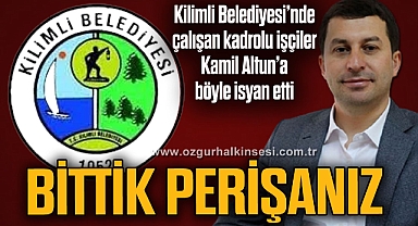 “BİTTİK PERİŞANIZ”