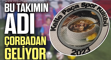 Bu takımın adı çorbadan geliyor