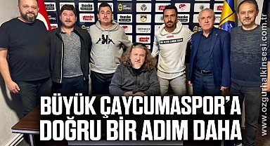 Büyük Çaycumaspor’a doğru bir adım daha