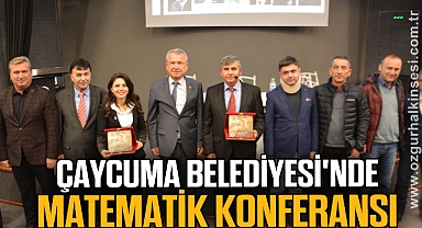 Çaycuma Belediyesi'nde Matematik Konferansı
