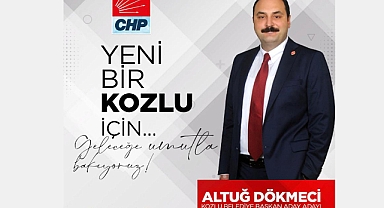 CHP KOZLU BELEDİYE BAŞKAN ADAY ADAYI ALTUĞ DÖKMECİ
