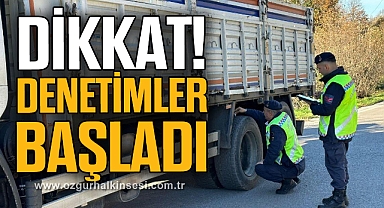 DİKKAT! DENETİMLER BAŞLADI