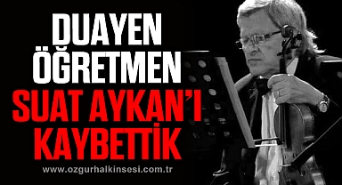 Ereğli yasta... Suat Aykan hayatını kaybetti