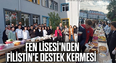 Fen Lisesi'nden Filistin'e Destek Kermesi