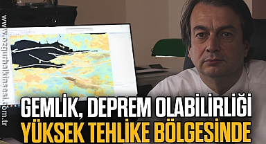 Gemlik, deprem olabilirliği yüksek tehlike bölgesinde