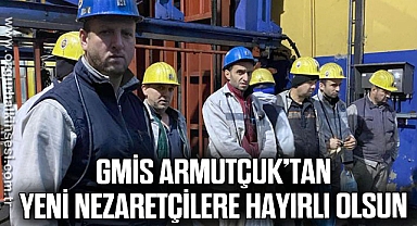 GMİS Armutçuk'tan yeni nezaretçilere hayırlı olsun