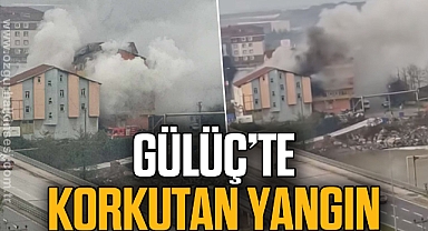 Gülüç'te Korkutan Yangın!