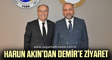 Harun Akın’dan Demir’e ziyaret