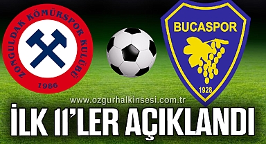 İlk 11'ler açıklandı