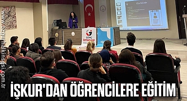 İşkur'dan öğrencilere eğitim