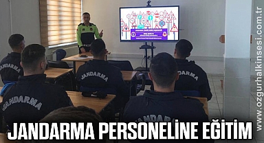 JANDARMA PERSONELİNE EĞİTİM