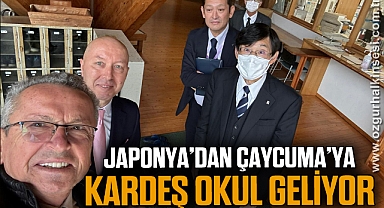 Japonya’dan Çaycuma’ya kardeş okul geliyor