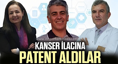 KANSER İLACINA PATENT ALDILAR