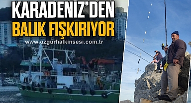 KARADENİZ’DEN BALIK FIŞKIRIYOR