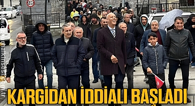 KARGİDAN İDDİALI BAŞLADI