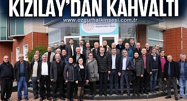 KIZILAY’DAN KAHVALTI
